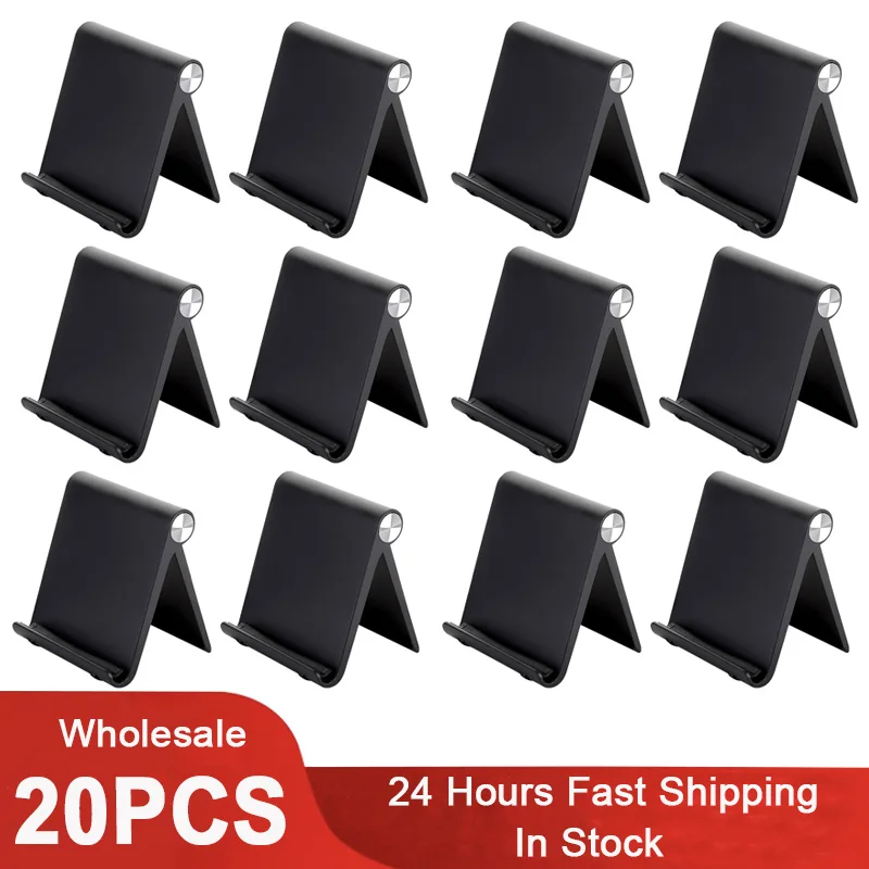 

Desk Mobile Phone Holder Stand For IPhone Xiaomi Adjustable Desktop Tablet Holder Universal Table Cell Phone Stand 20Pcs