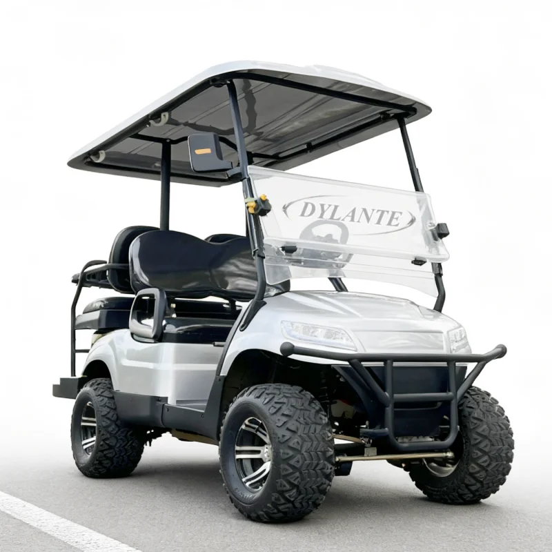 مصنع الجملة 2 4 6 مقاعد عربة جولف كهربائية فائدة عربات التي تجرها الدواب عربات الغولف الكهربائية الليثيوم سيارة الغولف الكهربائية #2
