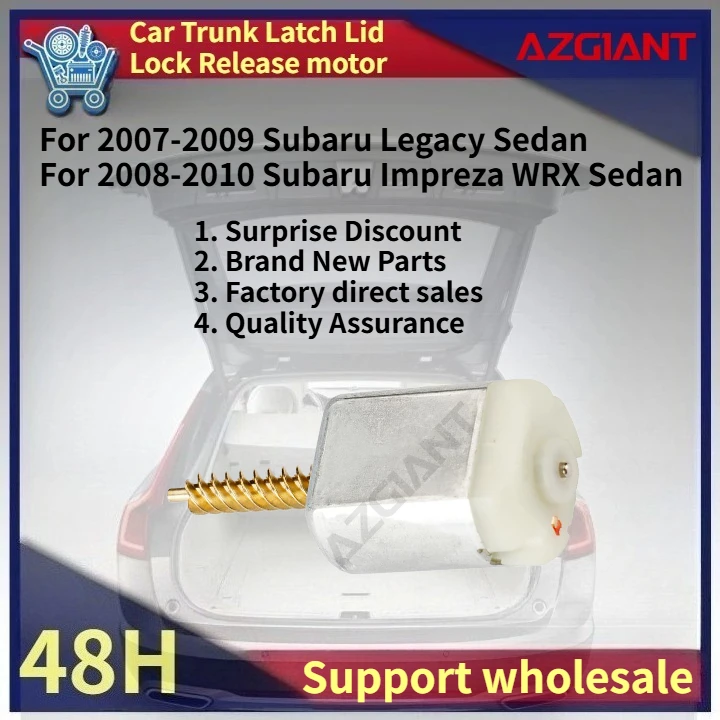 For 2007-2009 Subaru Legacy Sedan/Impreza WRX Sedan 2008-2010 Car Trunk Lid Luggage Tailgate Block Door Lock Motor Auto Parts