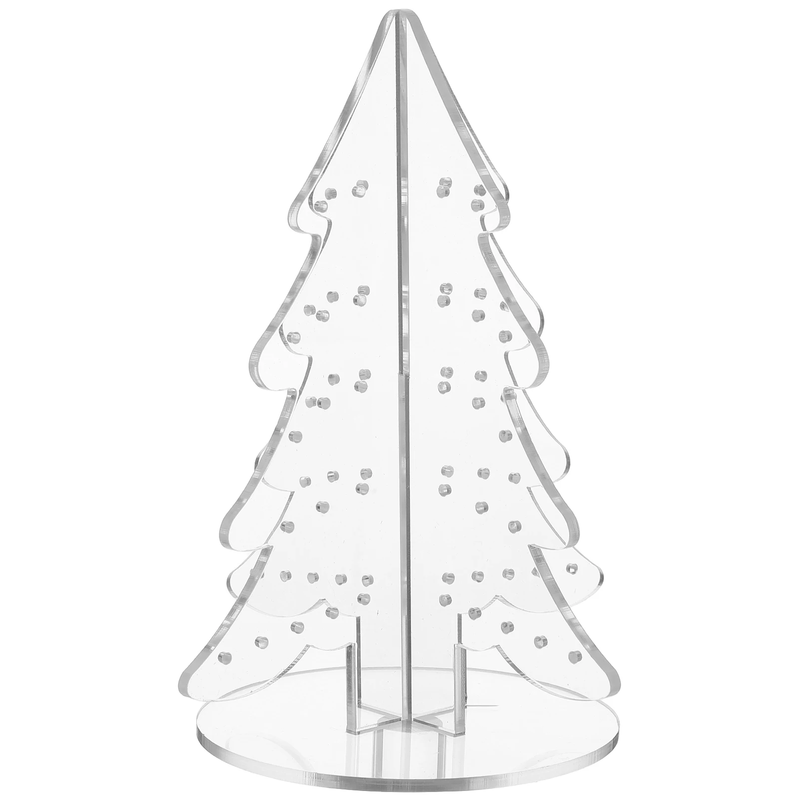 

Christmas Tree Earring Stand Display Organizer Holder Storage Rack Tower Compact Portable Jewelry Display Stand Earring