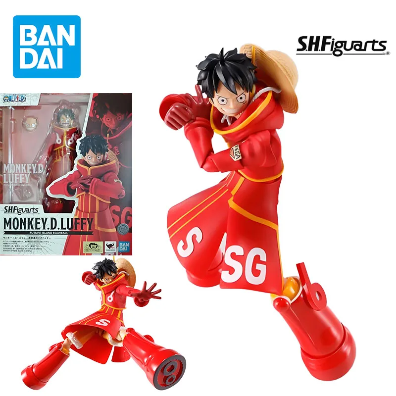 متوفر في المخزون بانداي الأصلي SHFJEWELRY.BONNEY MONKEY.D.LUFFY TONYTONY.CHOPPER أنيمي الشكل التجمع نموذج اللعب هدايا للأولاد