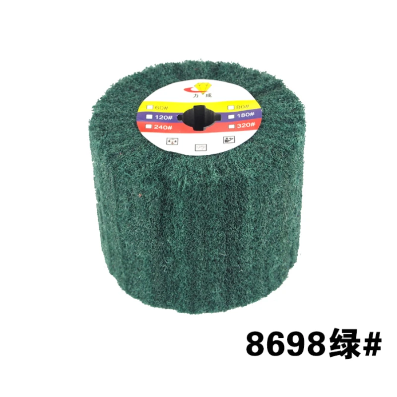 120*100*19mm Grit 180 Burnishing Polishing Wheel 3M8698 Green Color