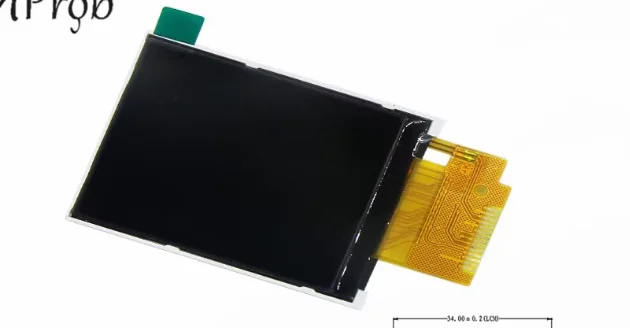 Fotografia 5: Módulo de Display LCD TFT a cores, Portas IO interface serial para Kit Arduino DIY, SPI, STM32, 1.8 