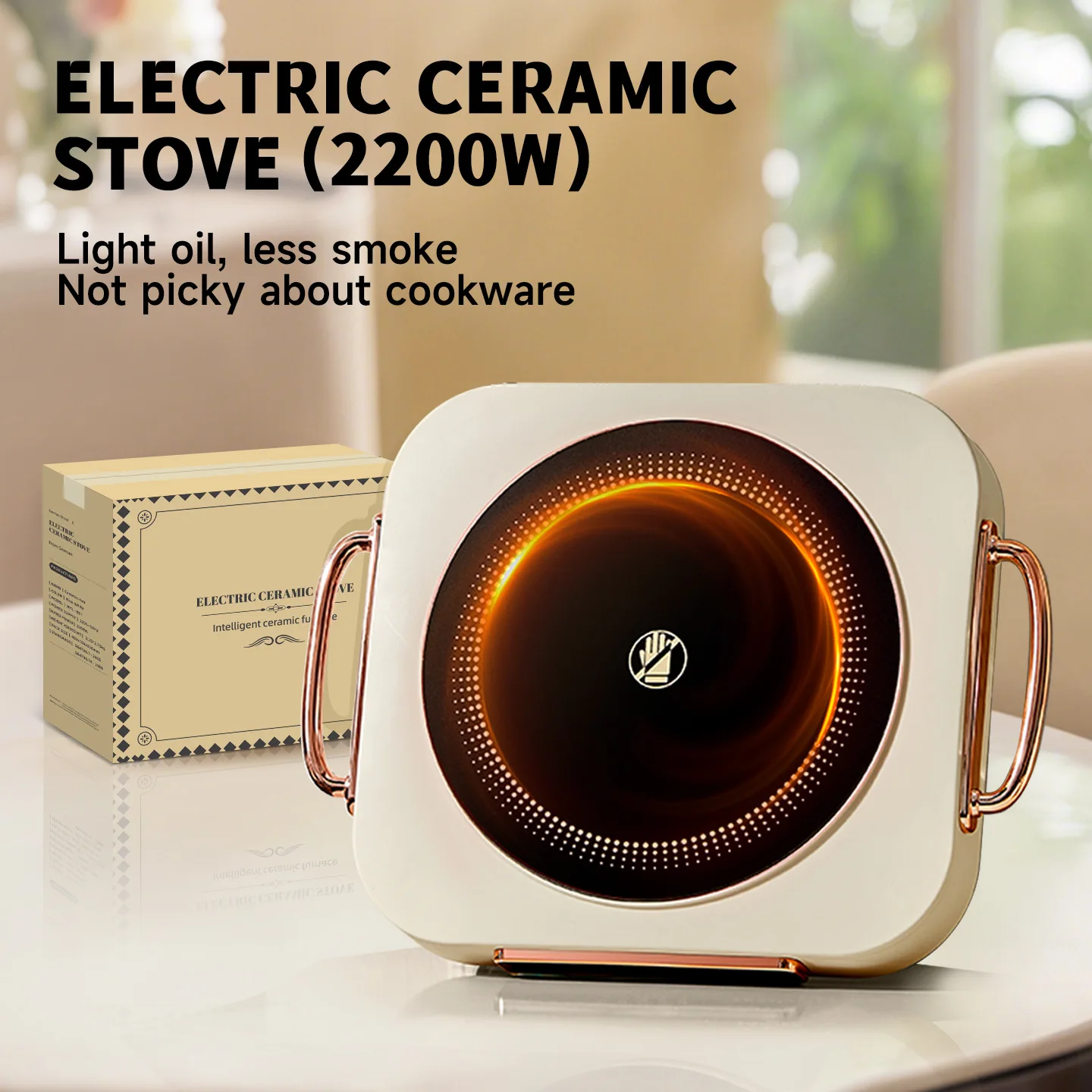 

Электрическая керамическая плита, маленькая мини-электрическая чайная плита, бытовая чайная плита, бытовая маленькая электрическая чайная плита, плита