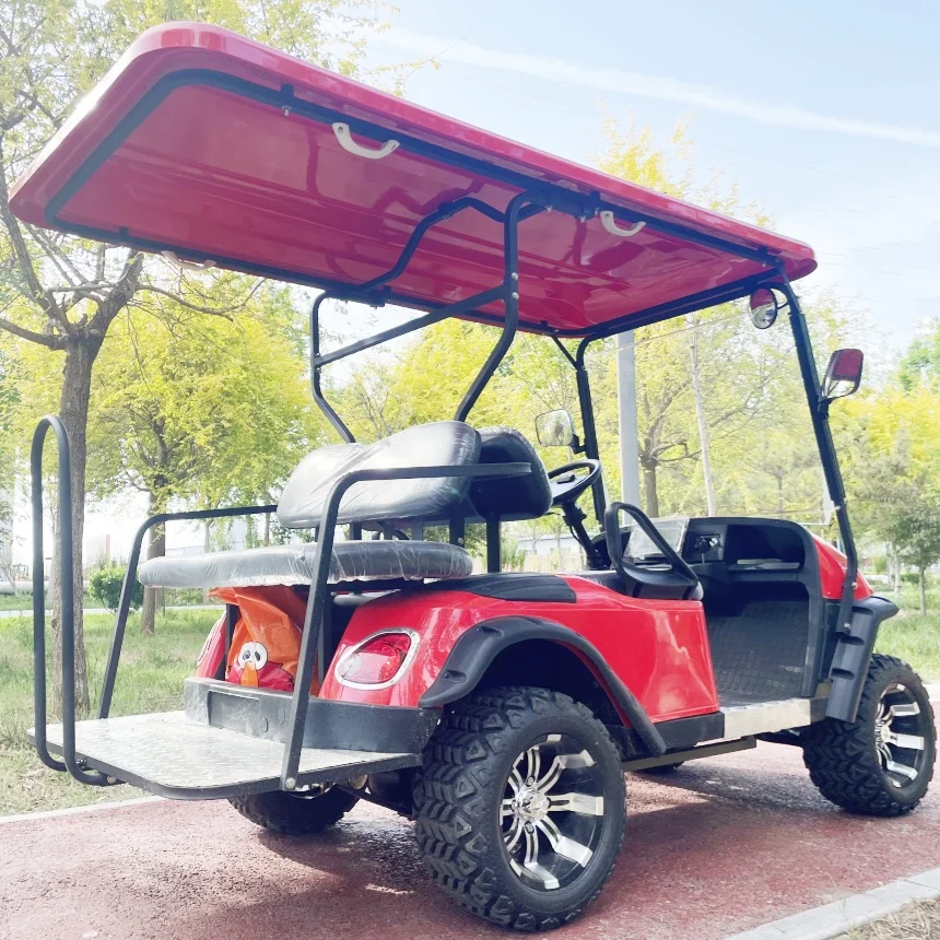 

Electric Golf Cart 2-Seater Electric Scooter With Optional 60V Lithium Battery Powered 7000W High Power Motor Electric Golf Cart