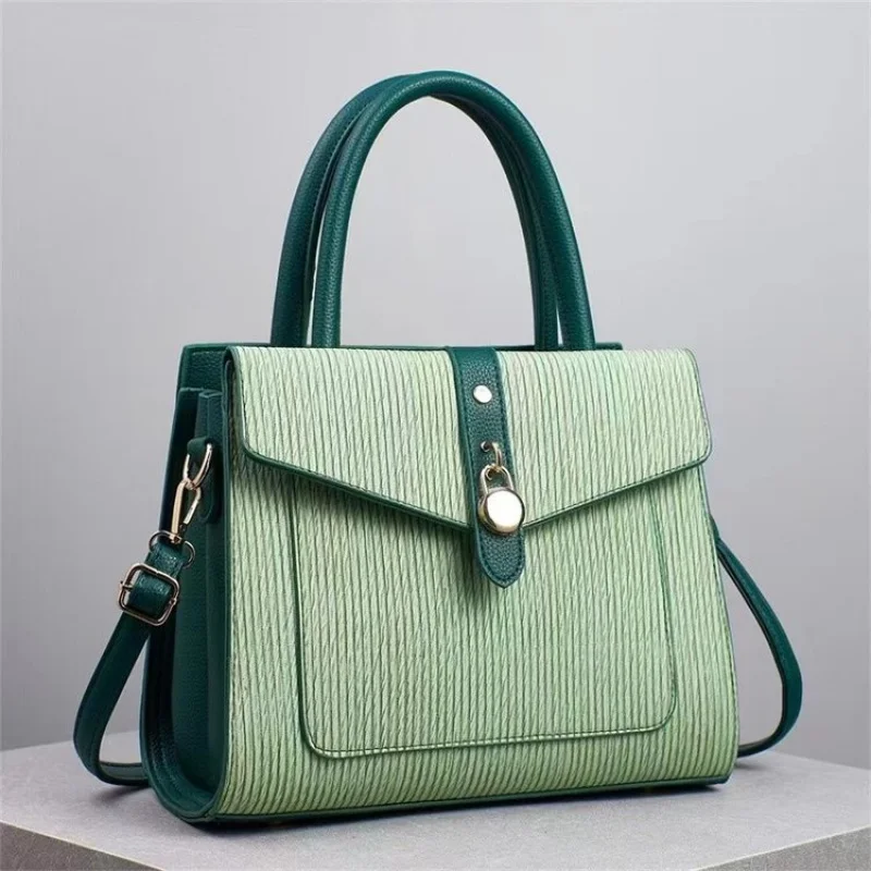 

Женская изысканная сумка через плечо с ремнем для взрослых, прочный просторный офис