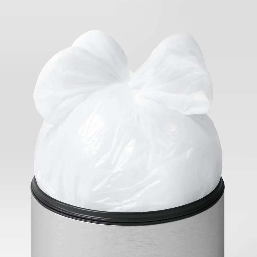 Tall Kitchen Flap-Tie Trash Bags - 13 Gallon/25ct -