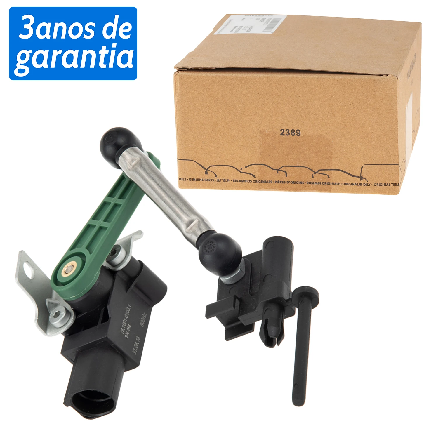 genuine-oem-front-axle-right-headlight-level-sensor-7p0616214-for-vw-touareg-7p57p6-v6-v8-2010-2018