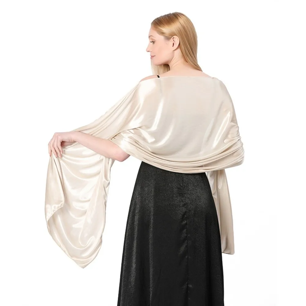 

Elegant Soft Women Shawls Wraps Banquet Capes Decorative Scarf Ladies