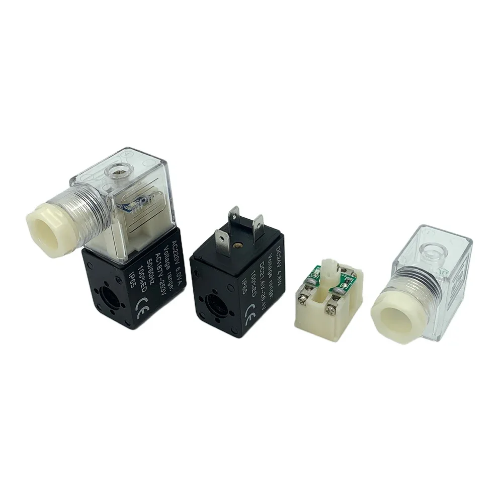 Working in Electromagnetic valve full copper coil 4V210-08 4V310-10 4v410-15 AC220V DC24V explosion-proof 3V