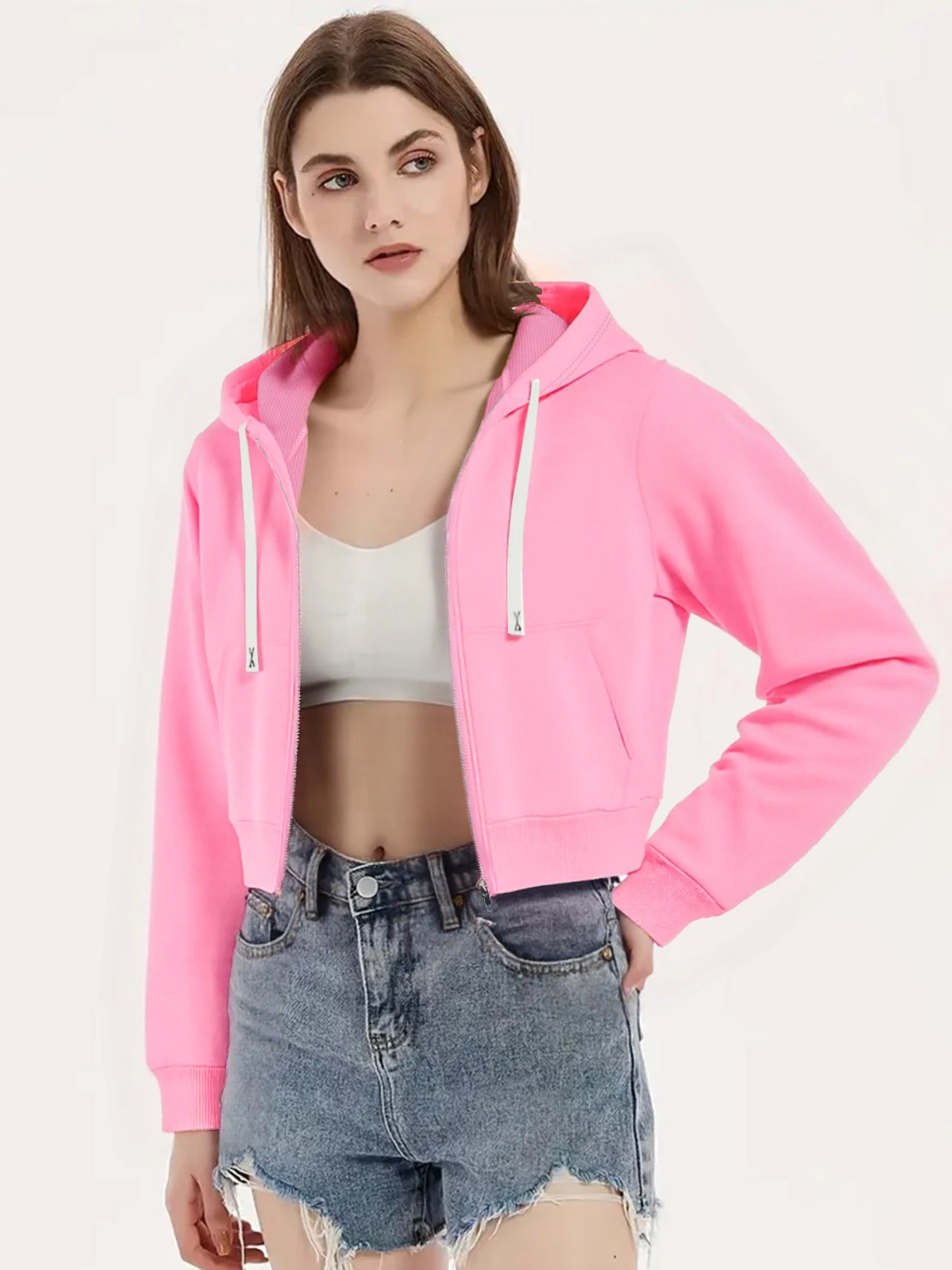 Винтажная американская укороче – обзор и цена Vintage Zip Hoodie