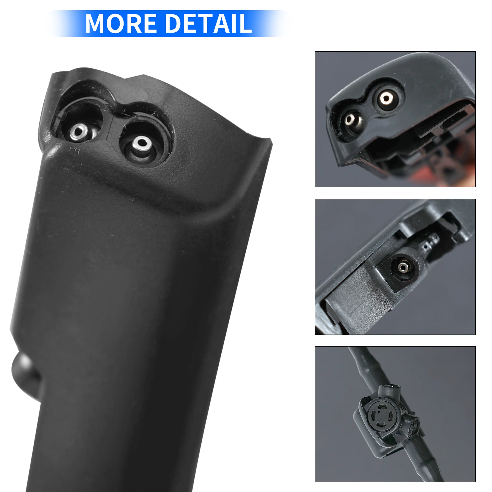 2 Pz/set Parabrezza Anteriore Rondella Jet Ugello Tubo Dell'acqua di Spruzzo Aggiornamento o Sostituire Parte Per Tesla Modello Y 3 2017-2026 1628230-02-A