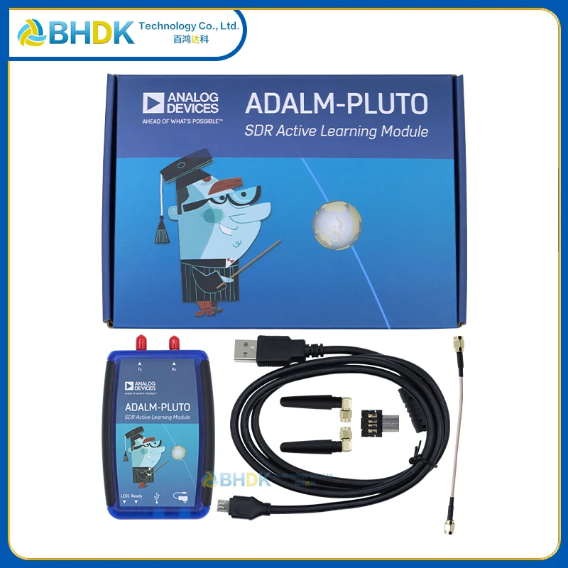 For ADALM-PLUTO PlutoSDR Software Defined Radio RF Transceiver Module Support GNU Radio MATLAB