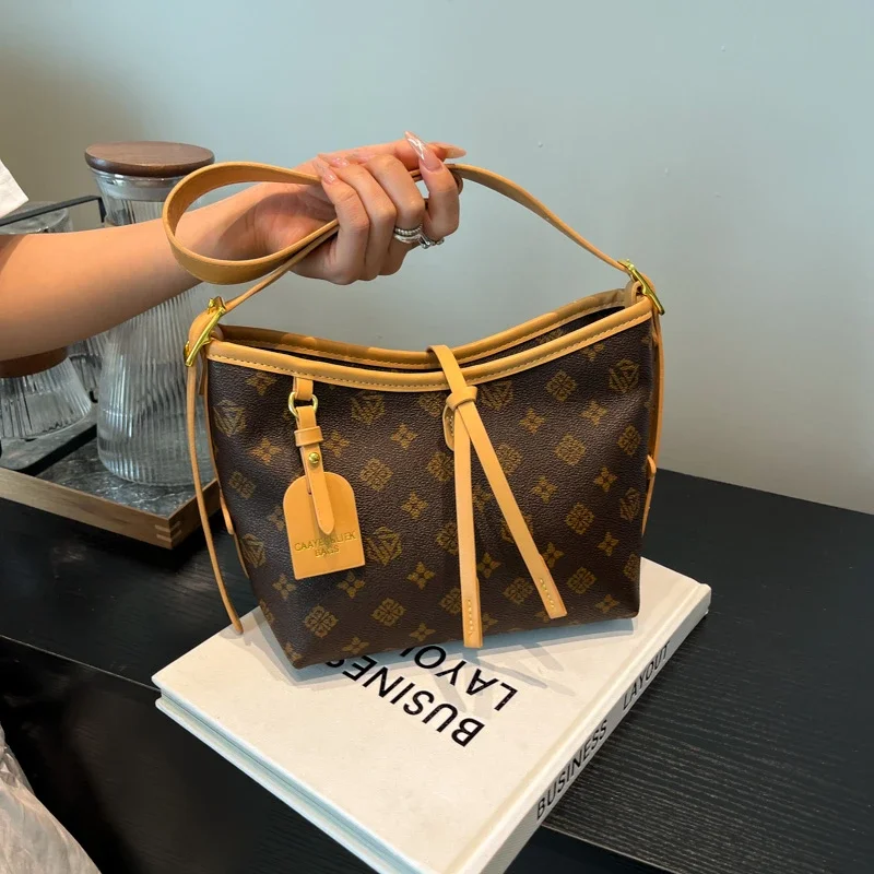 

Luxury Brand Ladies Messenger Bag Elegant Leather Handbag For Women Crossbody Shoulder Purse With Lock