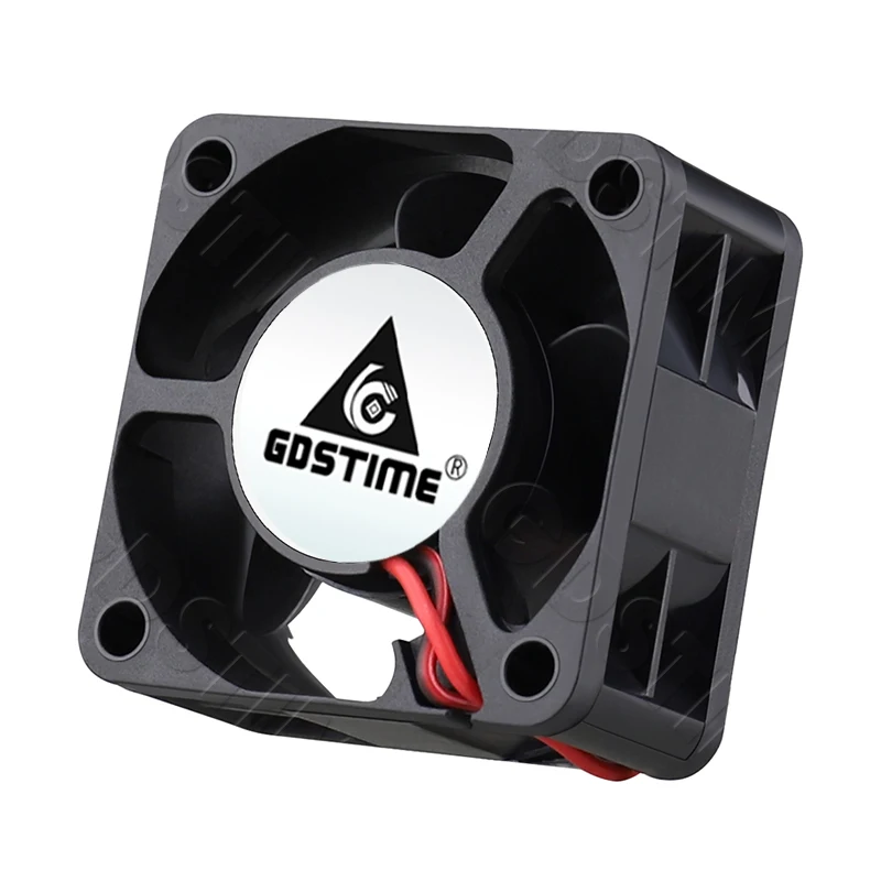 Gdstime 4020 DC 24V 5V Wentylator do Drukarki 3D 40mm Podwójne Łożysko Kulkowe 2PIN 3PIN 4PIN Mini Wentylator Chłodzący Obudowę Komputera 40x40x20mm 12V Osłonowy Chłodzik — zdjęcie produktu 3
