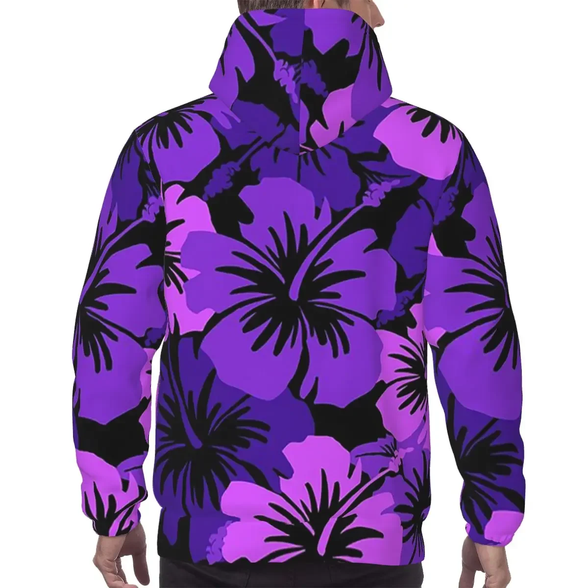 Epic Hibiscus Hawaiian Floral Aloha Hoodies Harajuku Pullover Autumn Winter Men's Women's Sweatshirt Long Sleeve Tops
