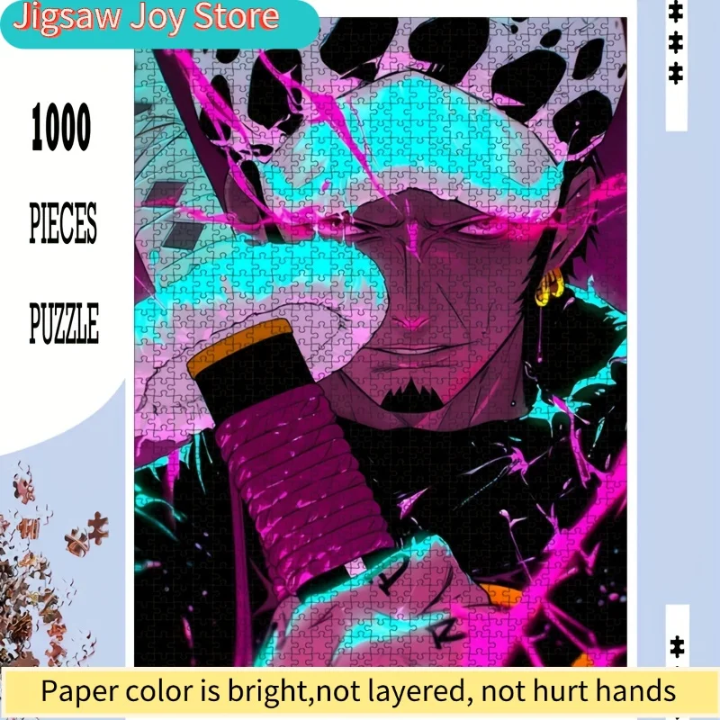 

1 Box of Popular Anime Puzzle, 50*70cm/19.7*27.6 inches, Vibrant Large Adult Puzzle, DIY Fun, Home Decor, Colorful, Large Fami