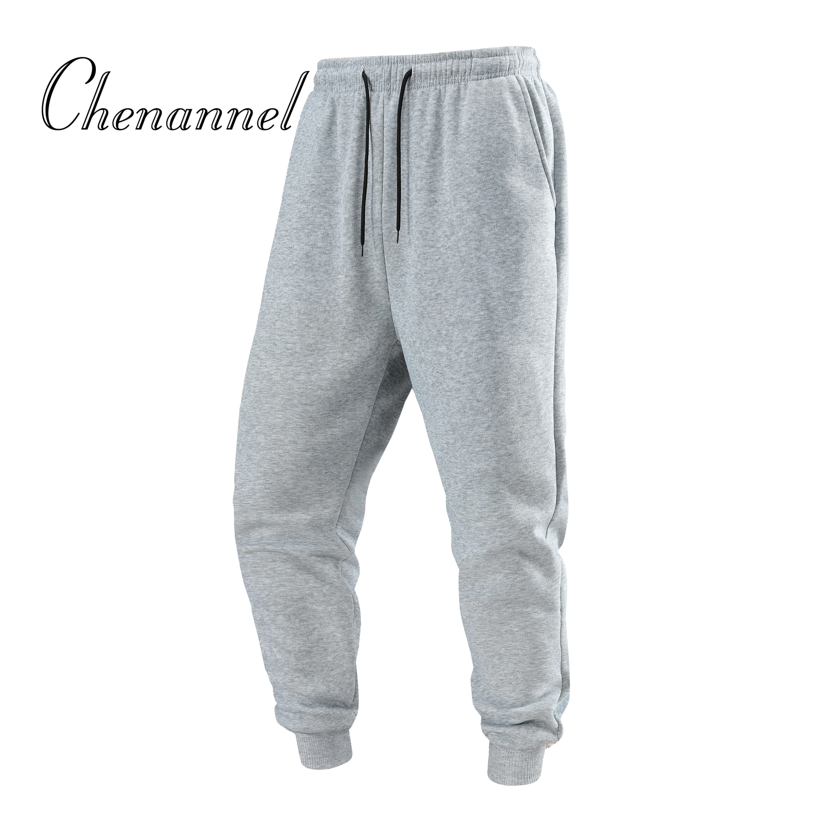 

Men's Spring Autumn Casual Running Pants, Trendy Loose Tight Fitting Skinny Workwear Trousers