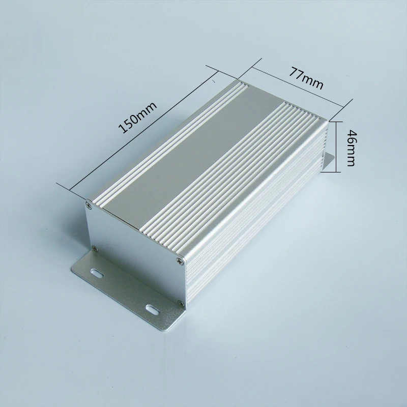 

Free Shipping 1pc Aluminium Enclosure Case DIY Shell PCB Instrument Box 77x46x120/150/180mm Can be Drilled, Lettered