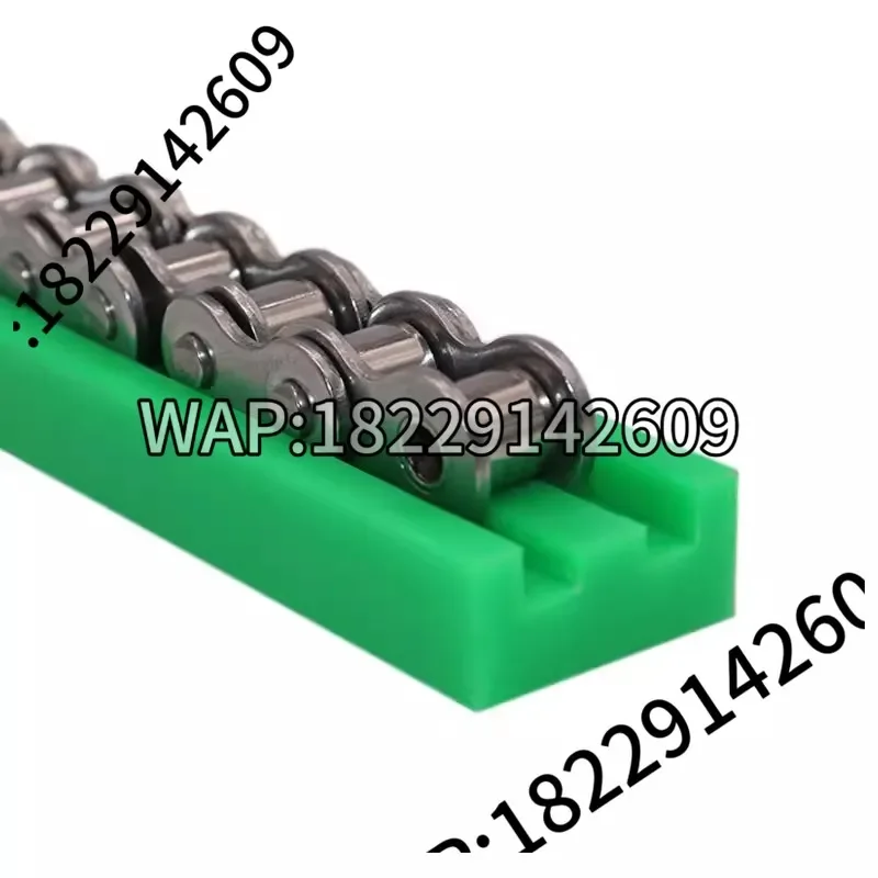 1 Meter 08B-1 Drive Chain Guide Ultra-high Molecular Weight Plastic UPE Track Groove for Machine Transmission Chain Bar