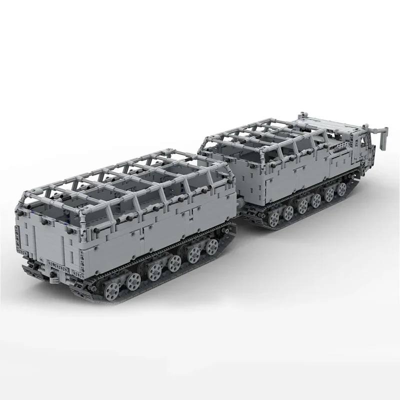 Blocs de construction de modèle technique MOC DT Vityaz, 2368 pièces, cadeaux de noël, idée de bricolage, jouet éducatif, brique, anniversaire pour enfants