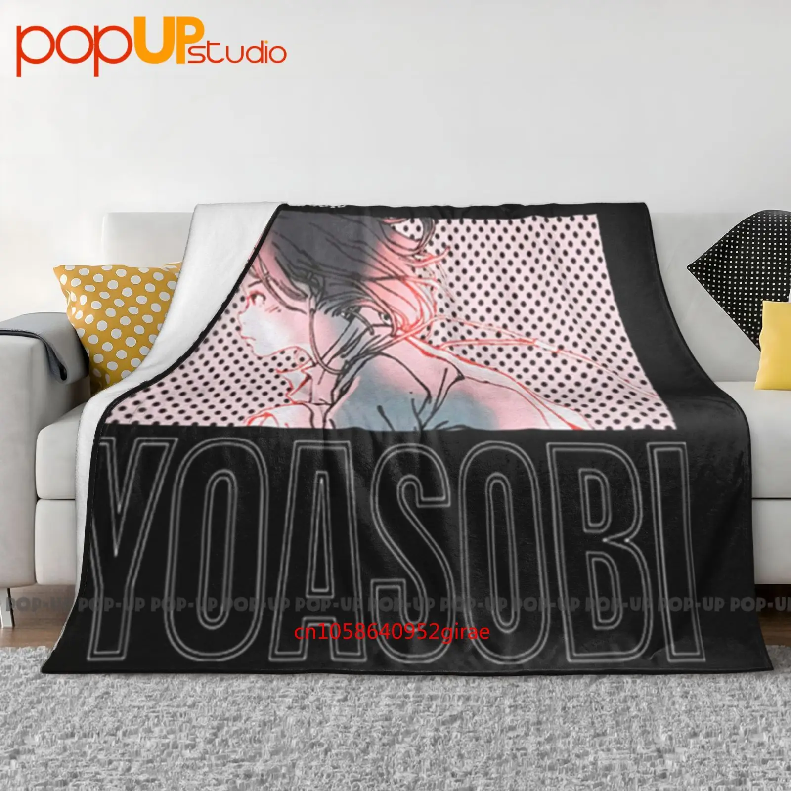 

Новинка в музыку Yoasobi, ультра-мягкое одеяло, одеяло, зимние чехлы на диван, чехлы на кровать