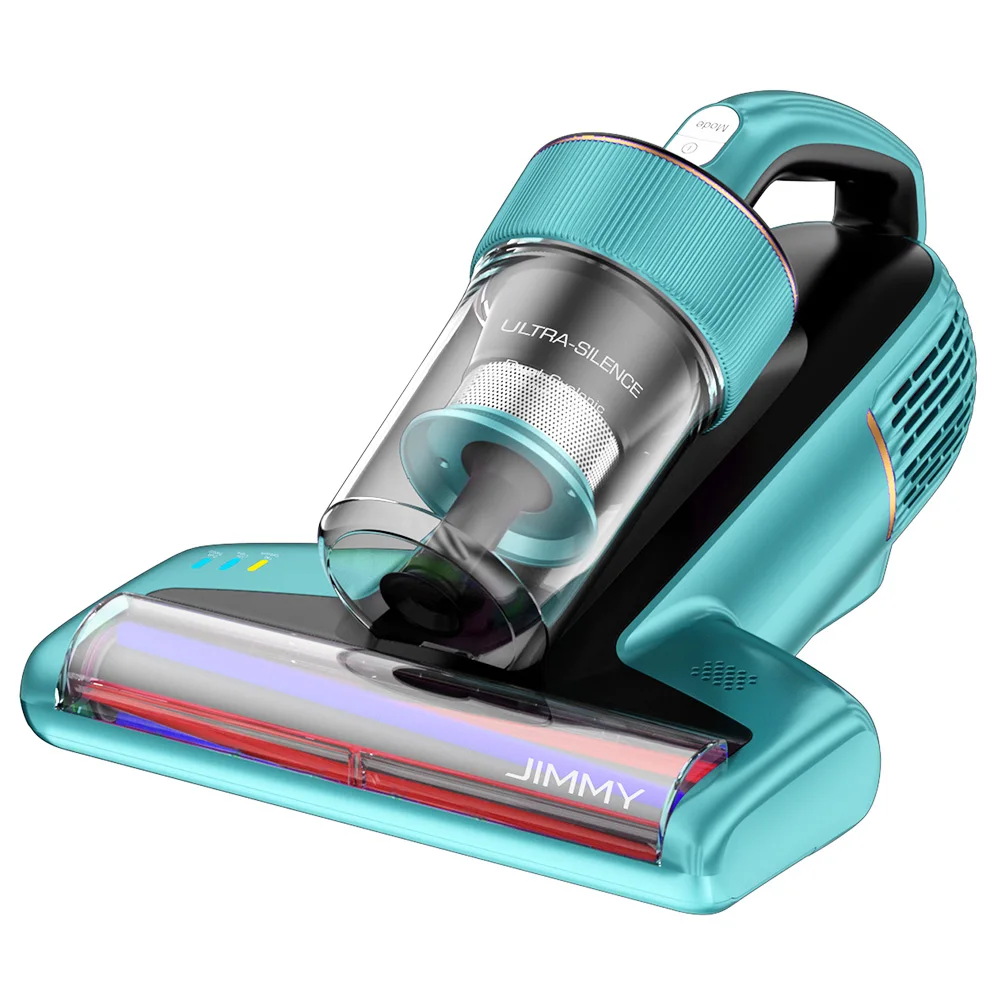 Jimmy BX6 Handheld Mijtstofzuiger 600W, 240mm brede zuigopening, gepatenteerde composiet borstelrol + motor, slimme stof/mijt sensor (LED rood/groen), 253nm UV + ultrasone technologie, dubbele