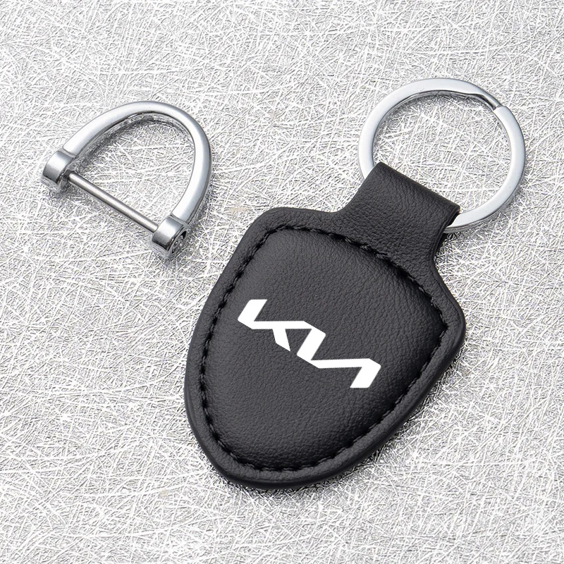 New Car Key Ring Shield Modeling Keychain Buckle For Kia Sportage Picanto Rio Ceed Optima 3 5 K3 K5 Sorento Lanyard Accessories