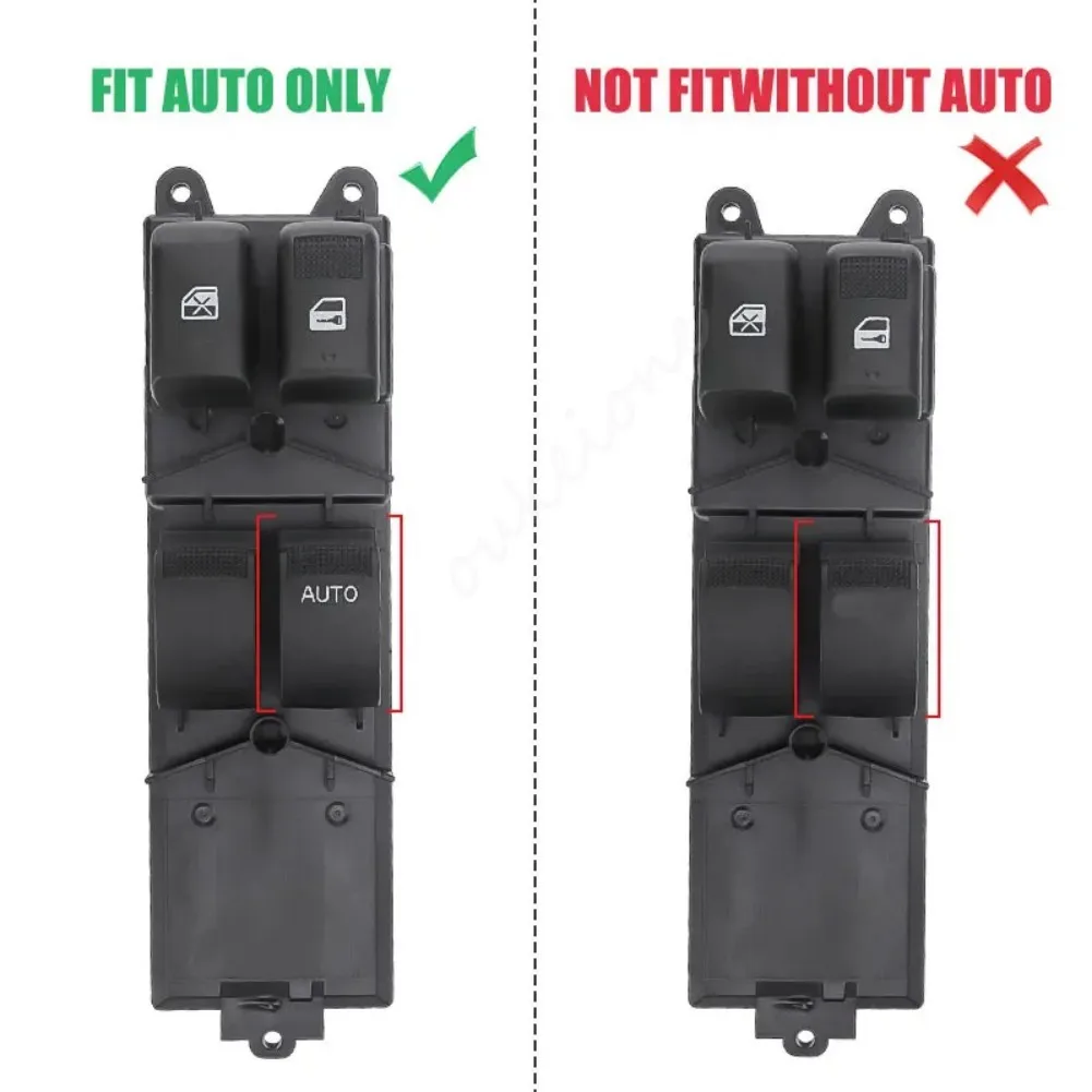 8981922491 For Isuzu D-Max 2-Door 2011-2020 Front Right Master Driver Side Electric Power Lifter Window Switch Button Parts