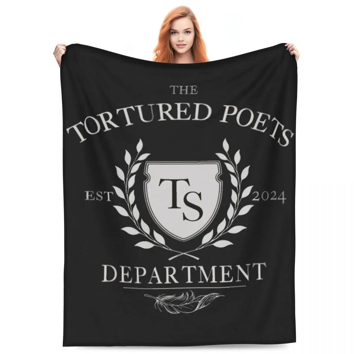 The Tortured Poets Department Swifts New Album 2024 Blanket Super Soft Coral Fleece Plush Novelty Gifts Throw Blankets Rug Piece