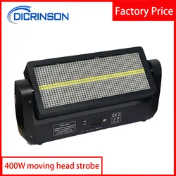 DICRINSON 1500W RGB 3in1 LED Strobe Light DMX Controlled 8 Segment Strobe DJ Disco Light Background Decorative Effect Lighting