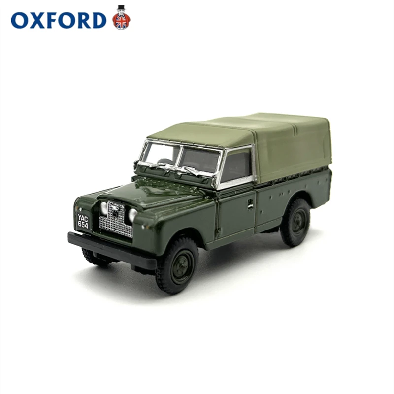 

Oxford 1:76 Land Ro-ver II Jeep Transporter Diecast Simulation Model Cars Toys