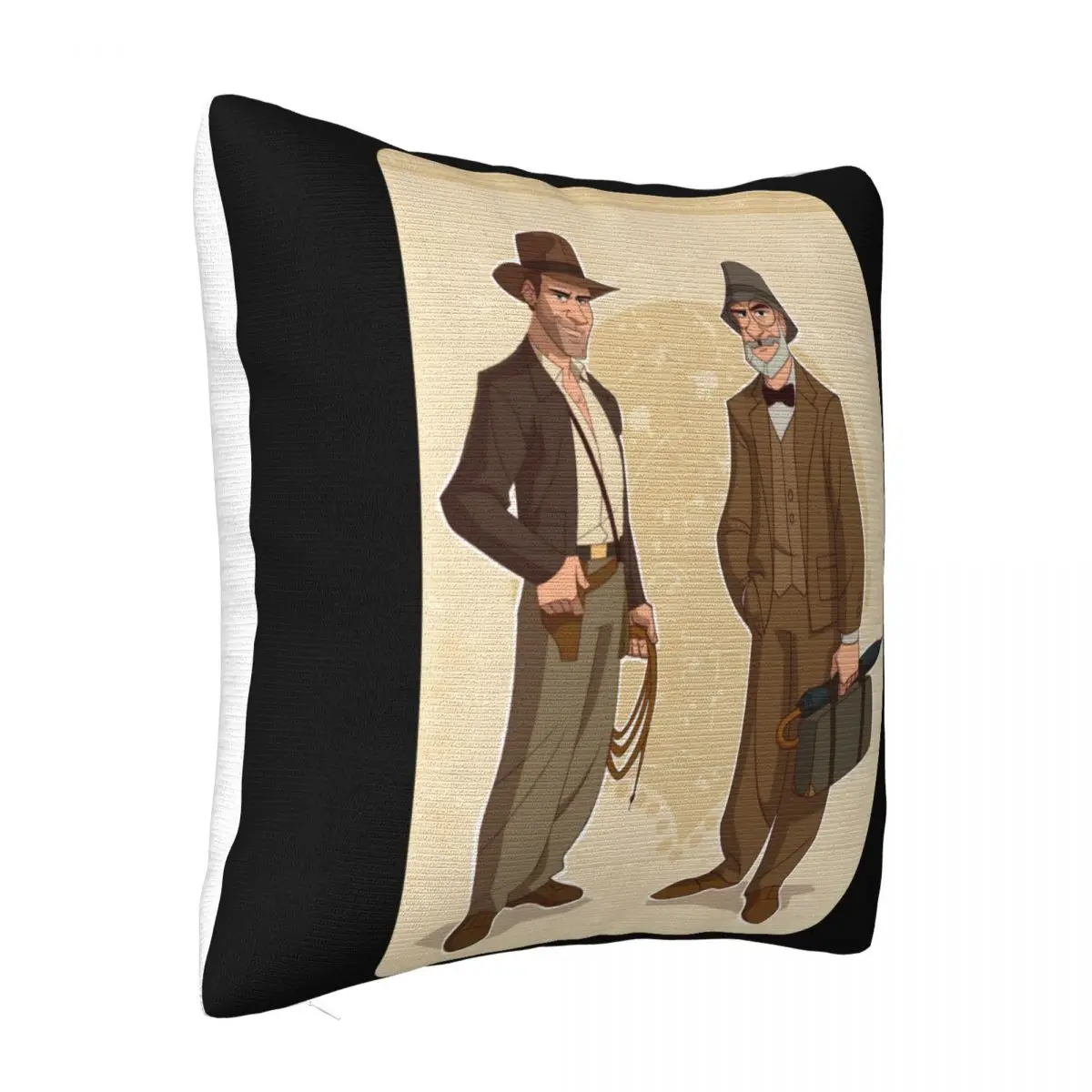 T Indiana Jones Action Figure And Der Letzte Man Woman Child' Show Original Title Pillow Case