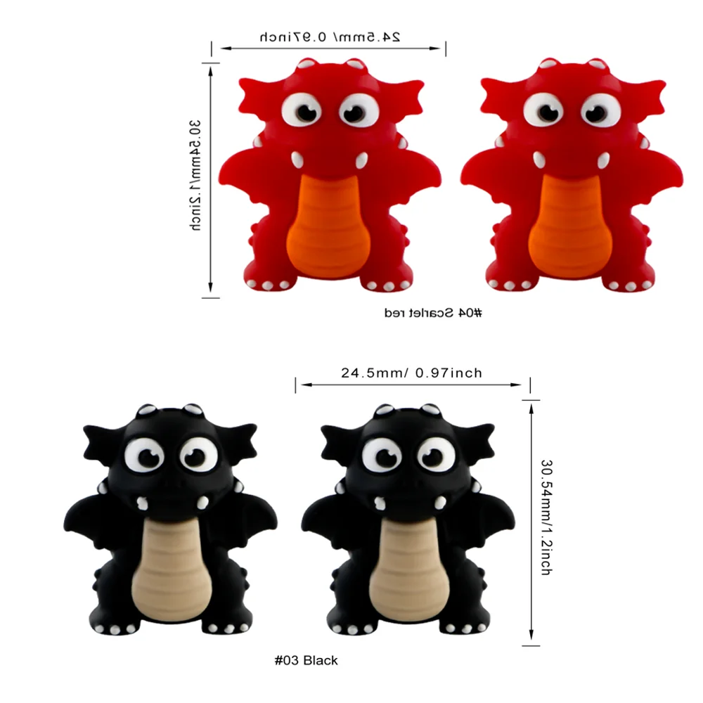 20 قطعة من أجهزة الماشية المصنوعة من السيليكون على شكل حيوانات دي دي ديزينهو أنيمادو فاكاو فيليف جواياس ملحقات أساور كولار