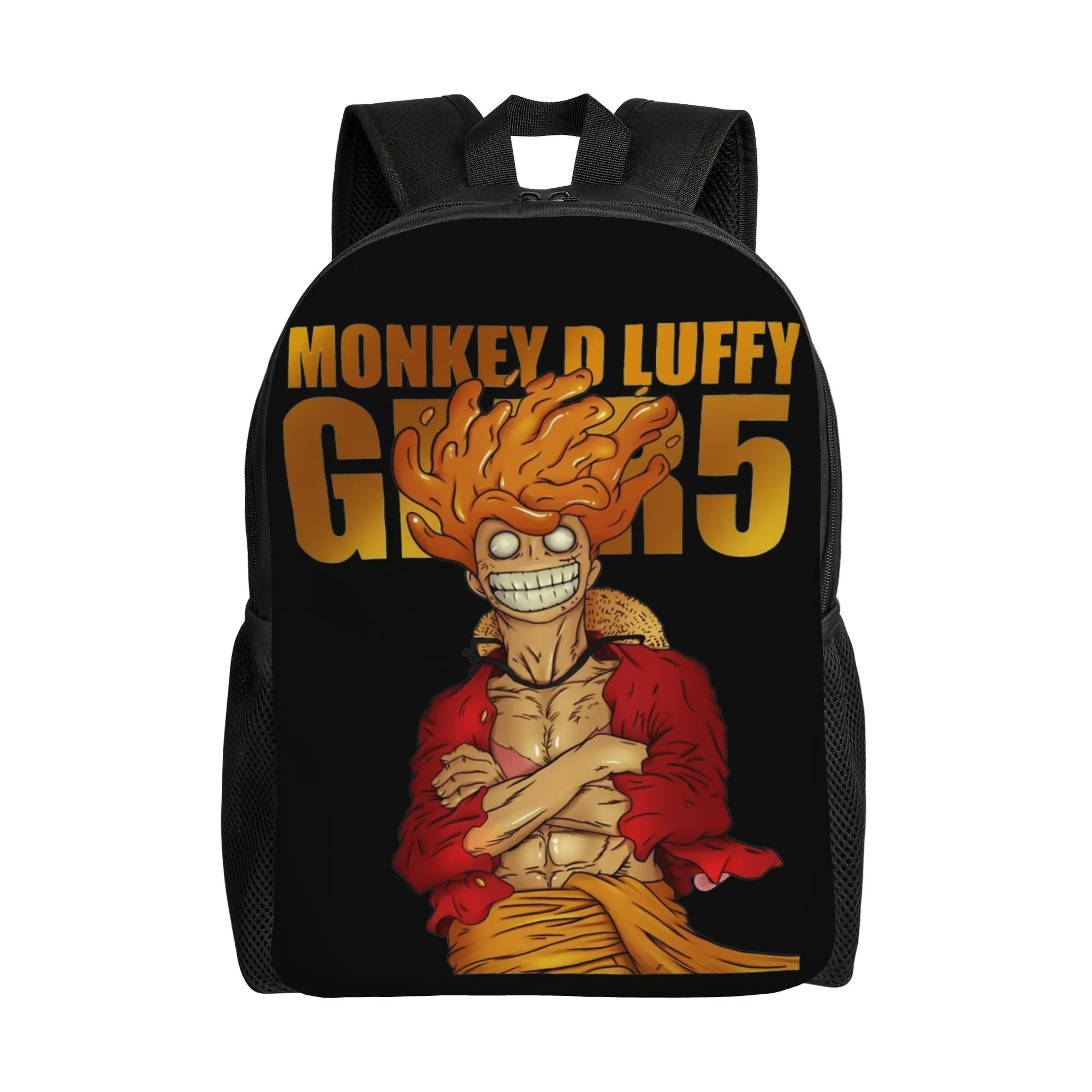 

Рюкзак Monkey D Luffy New Form Gear 5 для мужчин, женщин, подростков, студентов, деловой рюкзак, сумка через плечо с изображением Луффи, подарок