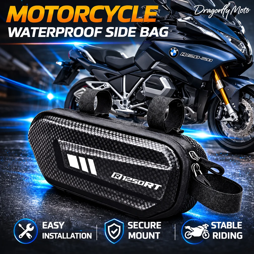 

Large Capacity Motorcycle Side Bag For BMW R1250RT R 1250RT R1250 RT 2018-2020 Waterproof Multifunctional Storage Pouch