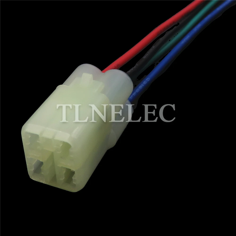 4 Pin Way Automobile Oxygen Sensor Unsealed Sockets Auto Wire Cable Connector with Wires 6187-4441 6180-4181