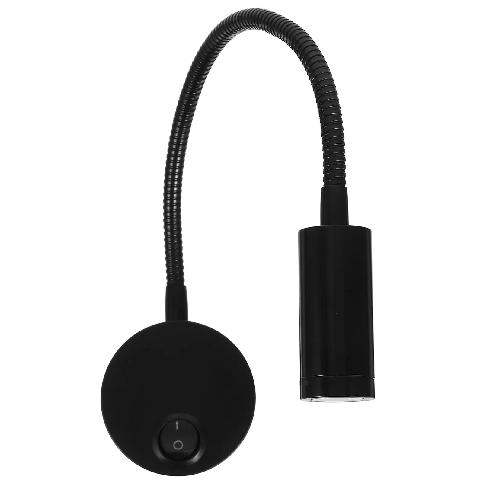 2 قطعة LED أباجورة 3 واط مرنة معقوفة الجدار الخفيفة مع غمد أسود اسطوانة ضوء لغرفة دراسة الممر ديكور