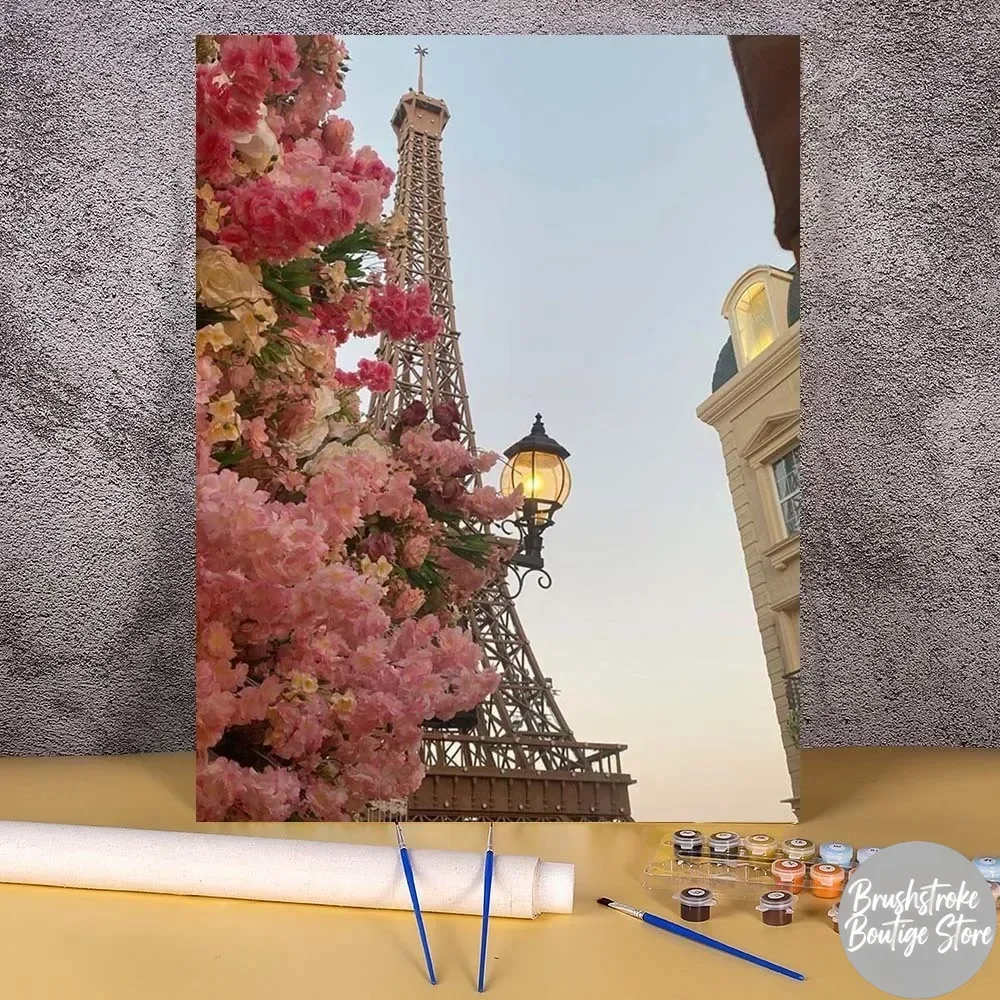 Paris Tower Oil Pai… - image