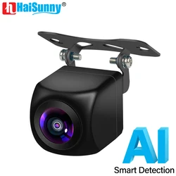 HaiSunny 170° Fisheye Lens  AI Alarm Car Rear View Camera NEW AHD Full HD Night Vision BIBI Alarm Speaker Vehicle Backup Camera