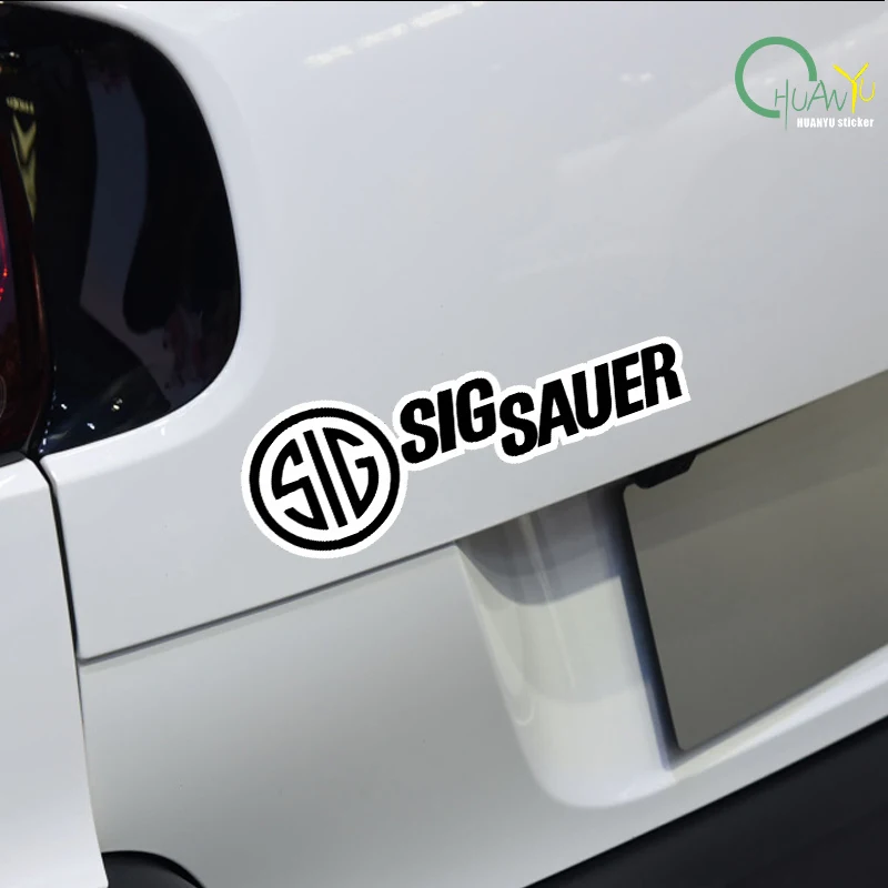 Personality Creative Japanese Glock Sig Sauer Maggap MGP Car Reflective Electric Motorcycle Scratch Blocking Car Sticker