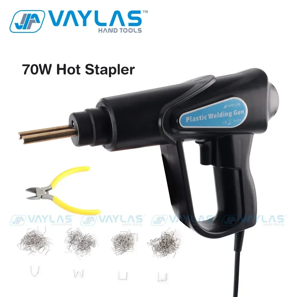 Hot Stapler Plastic Welding Machine Car Bumper Repair Kit 4 Wave Staples Welding Repairing Machine Welder Gun Repair Tool