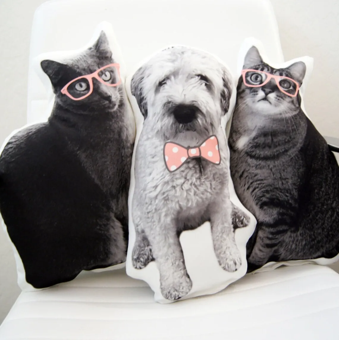 Customised Abstract Personalised Pet Photo Home Decor Cushions DIY Cushion Covers