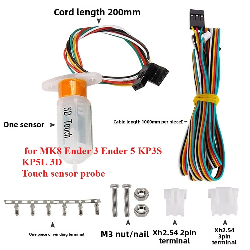 

3D Printer 3D TOUCH Sensor Auto Leveling Sensor Probe for reprap MK8 Ender 3 Ender 5 KP3S KP5L 3D TOUCH Sensor Probe