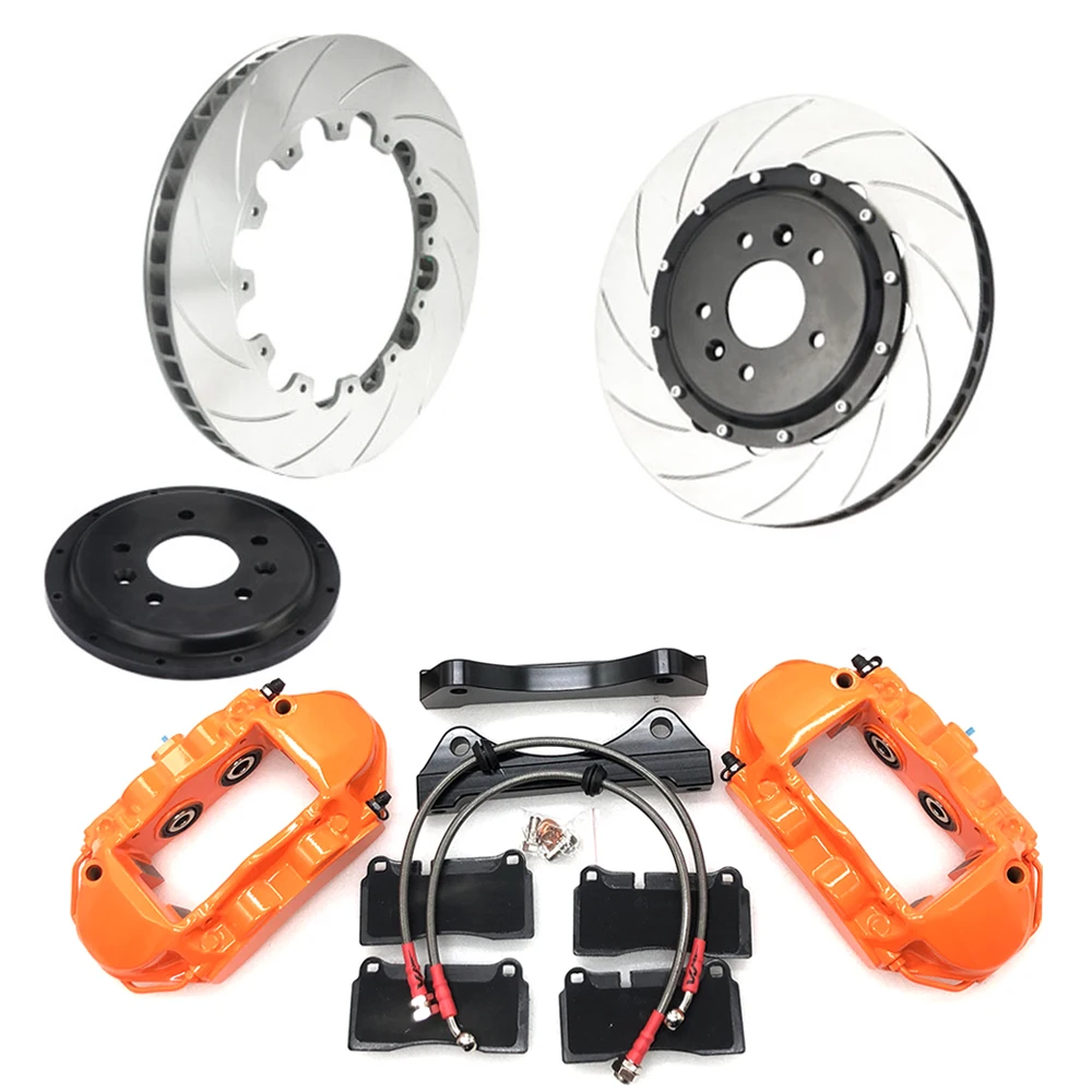 Hot Selling Auto Parts Brake Kit JDGT4 Brake System 4 Pots 355*28mm Disc for-BMW e93 335i vin WBAWL922060JZ95107 rear wheel