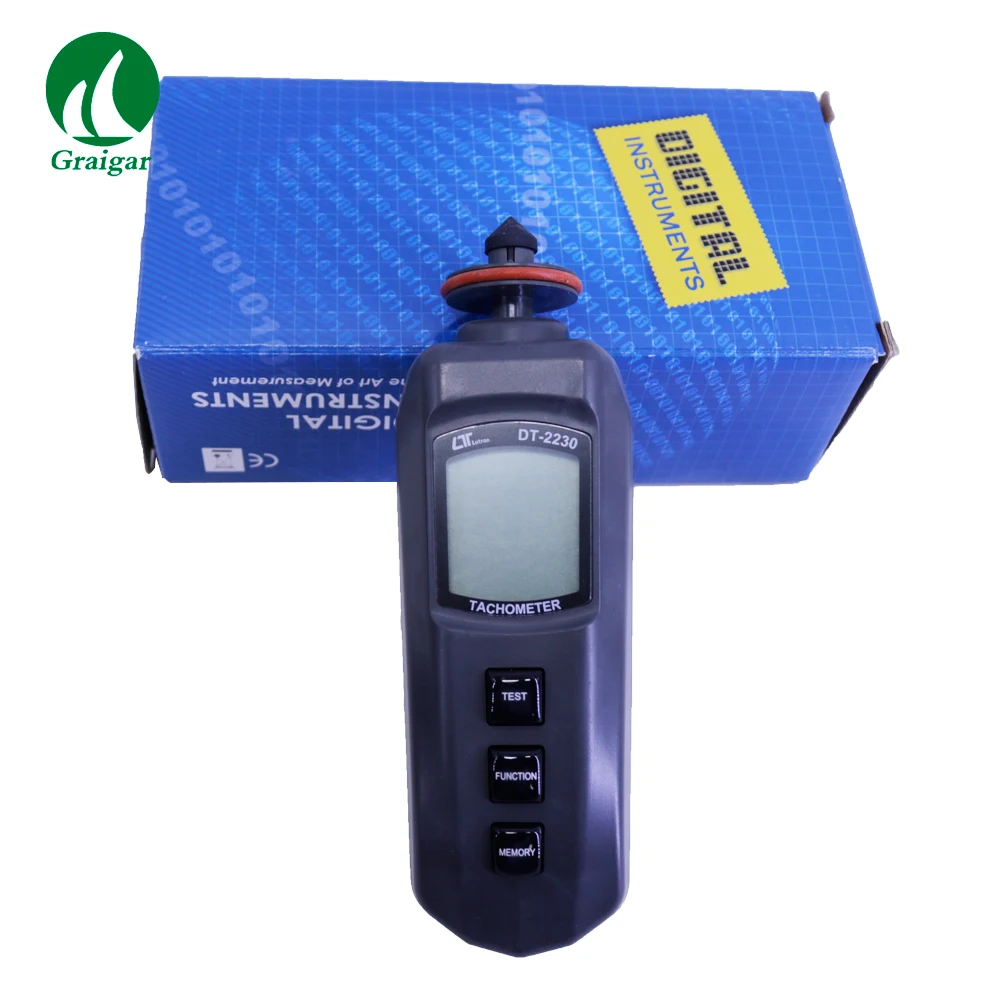 LUTRON DT2230 Pocket Tachometer Photo Contact Tachometer Photo Tachometer  5 to 100,000 RPM