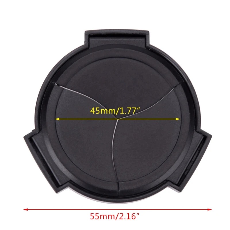 Auto Retractable Lens Cap Self Open and Close Lens Cover Protector for Panasonic LUMIX DMC-LX7GK LX7 Camera Accessories