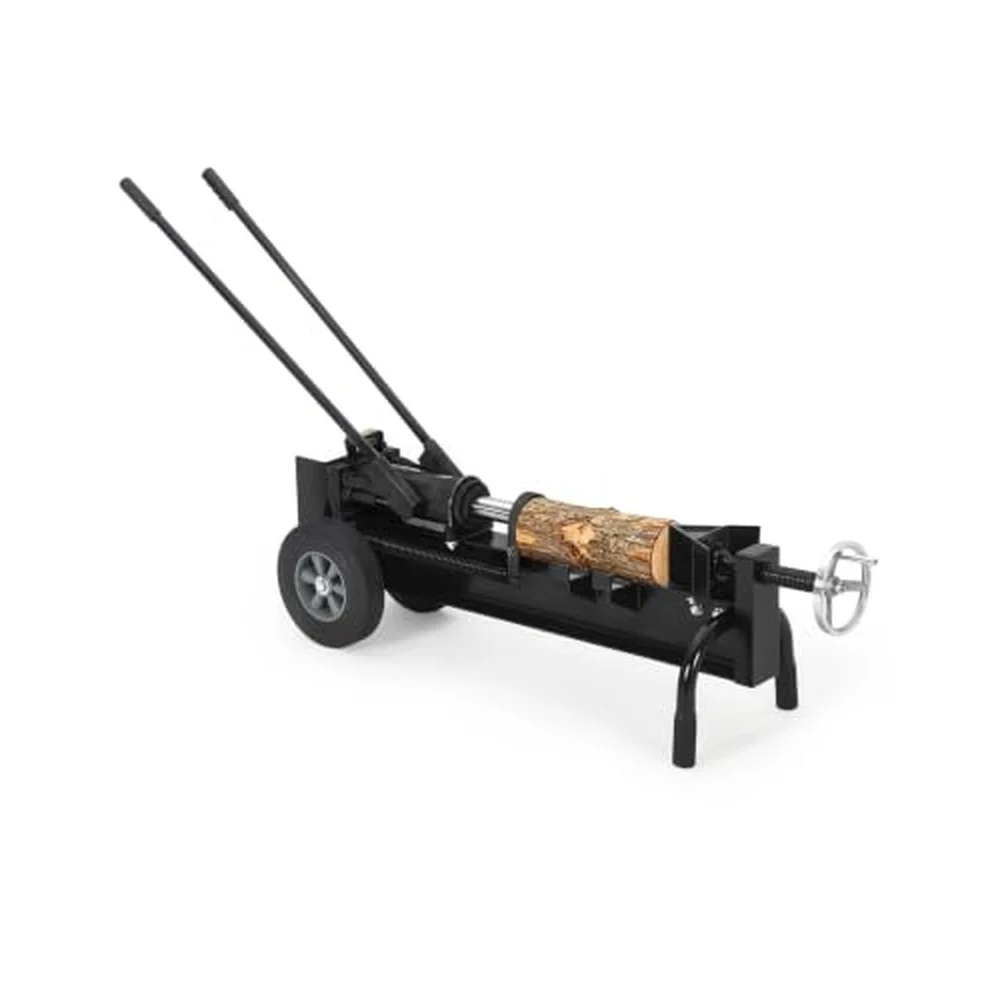 12 Ton Heavy Duty Manual Log Splitter 44.5 Inch Log Capacity