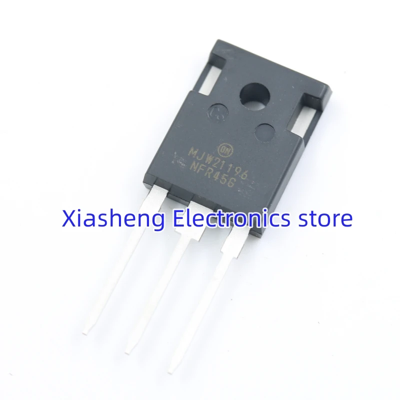 100% New and Original 1Pair MJW21195 + MJW21196 TO-247 Audio Amplifier Transistor Powerful Transistors Good Quality