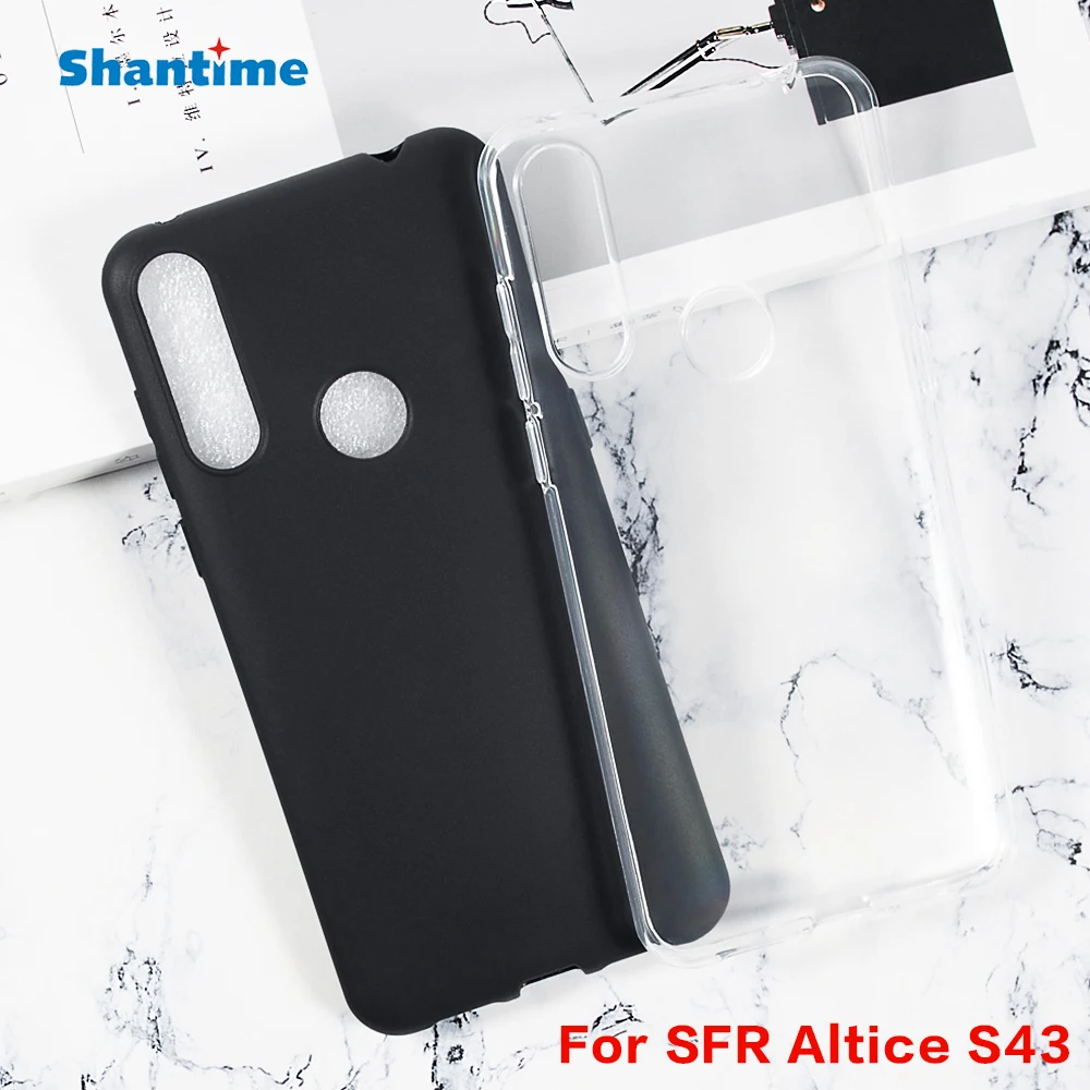 Case for SFR Altice S43 TPU Shockproof Rubber Cover Protective Flexible Shell